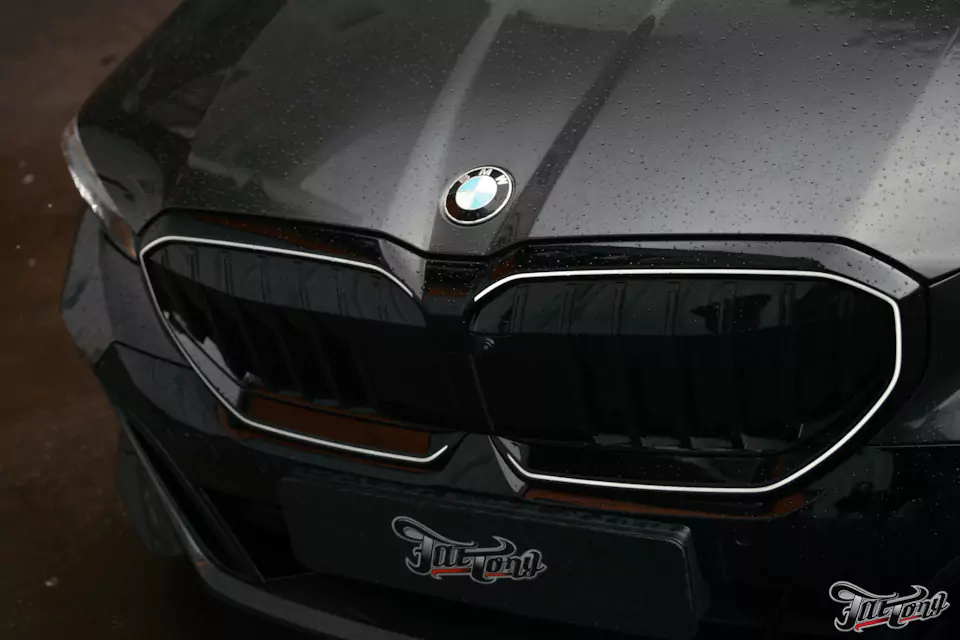 Защитили зоны риска BMW 5 полиуретаном